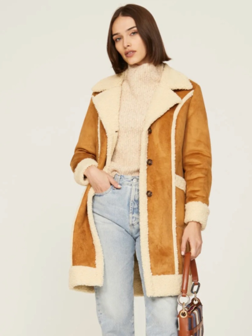 Marine Layer - Penny Lane Coat in Camel